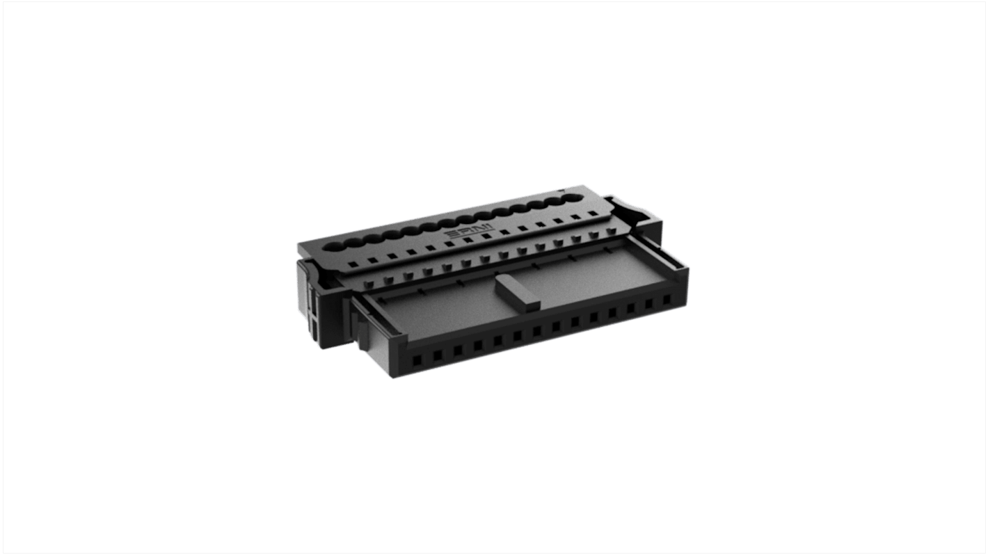 ERNI 14-Way IDC Connector Socket for Cable Mount, 1-Row