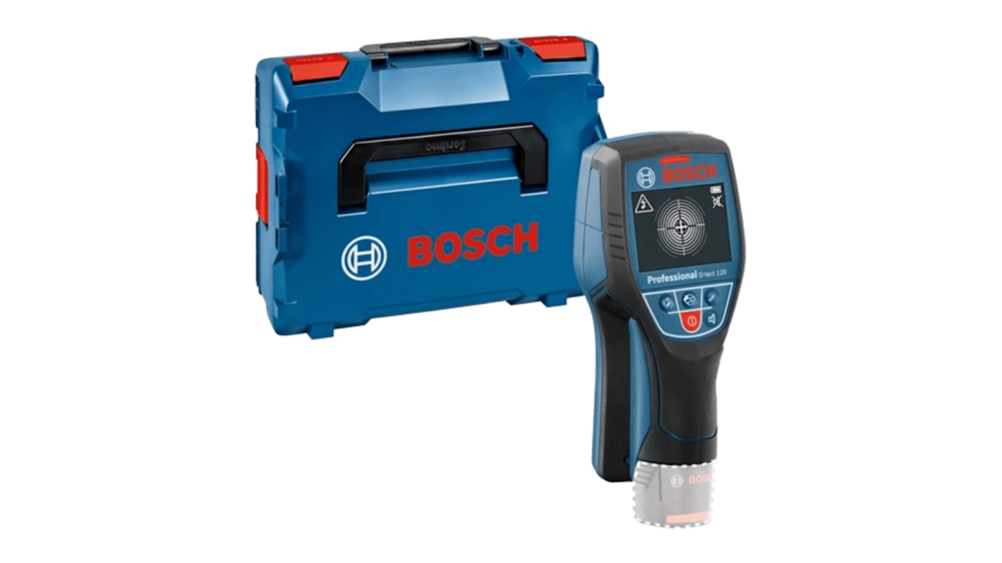 Bosch D-tect 120 Vægscanner, sporedybde: metal: 120mm 120mm, kabel: 60mm