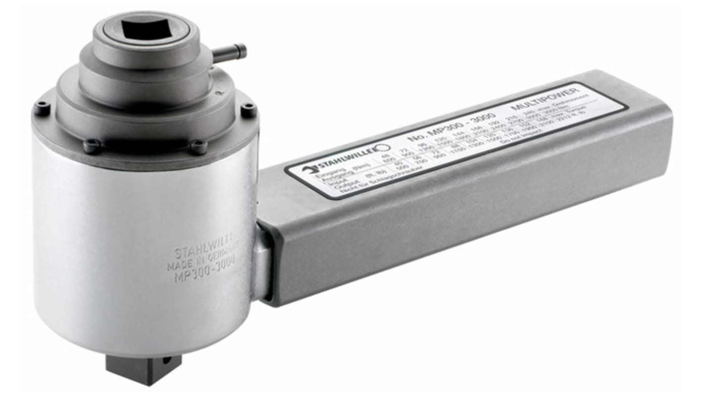 STAHLWILLE Torque Multiplier, 3000Nm max O/P, 16:1 ratio, 1in I/P drive, 1in O/P drive