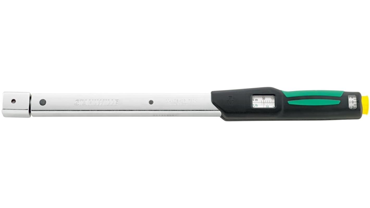 STAHLWILLE 730N/80 FIX Click Torque Wrench, 60 → 800Nm, Rectangular Drive, 22 x 28mm Insert