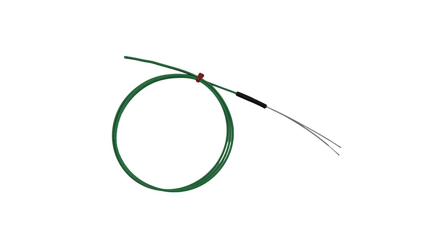 Termopar tipo K RS PRO, Ø sonda 7/0.2mm x 2m, temp. máx +260°C, cable de 2m, conexión Extremo de cable pelado