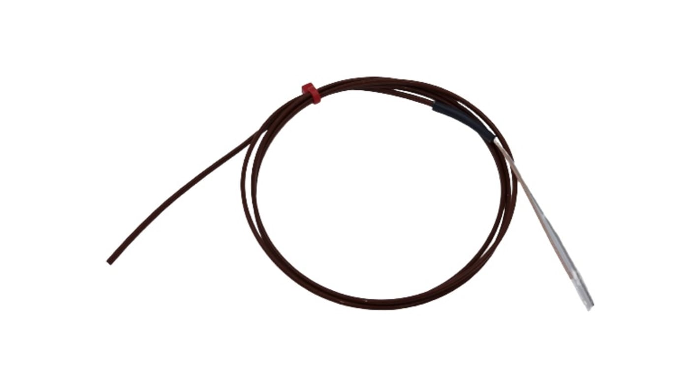 Termopar tipo T RS PRO, Ø sonda 7/0.2mm x 1m, temp. máx +260°C, cable de 1m, conexión Extremo de cable pelado