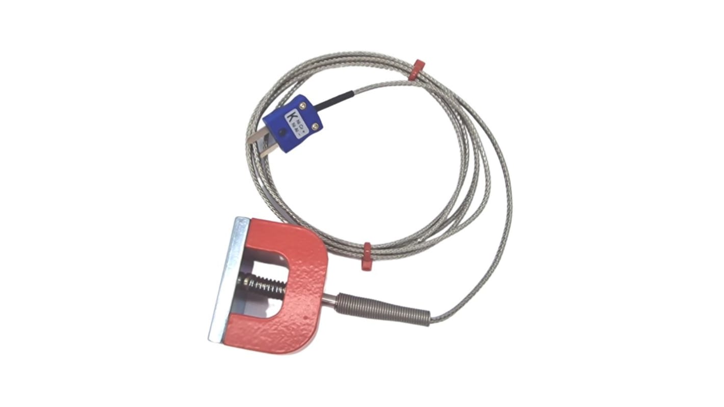 RS PRO Type K Horseshoe Magnet Thermocouple 3m Length, 30mm Diameter, -50°C → +250°C