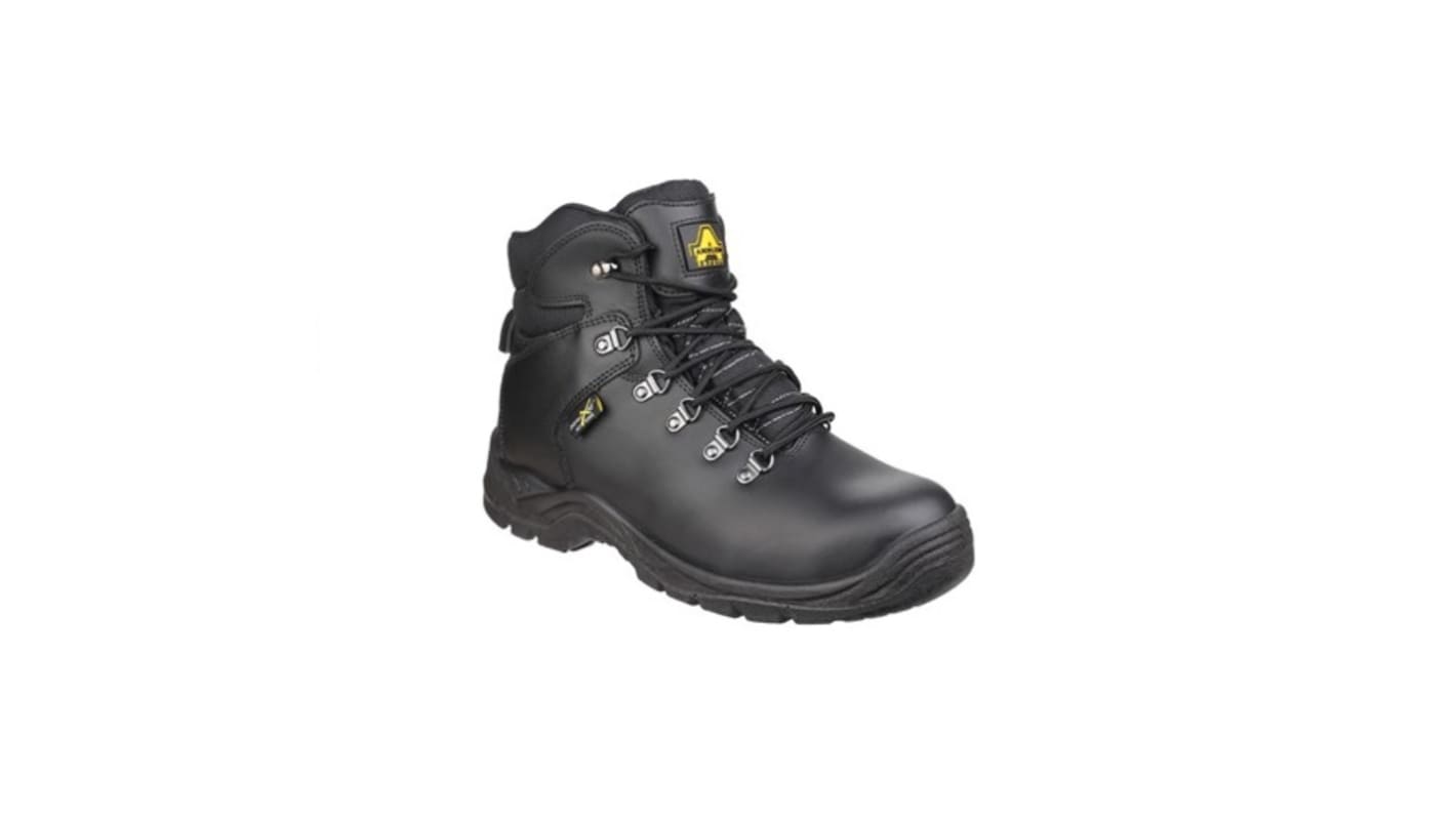 Amblers AS335 Black Steel Toe Capped Men's Safety Boot, UK 12, EU 47