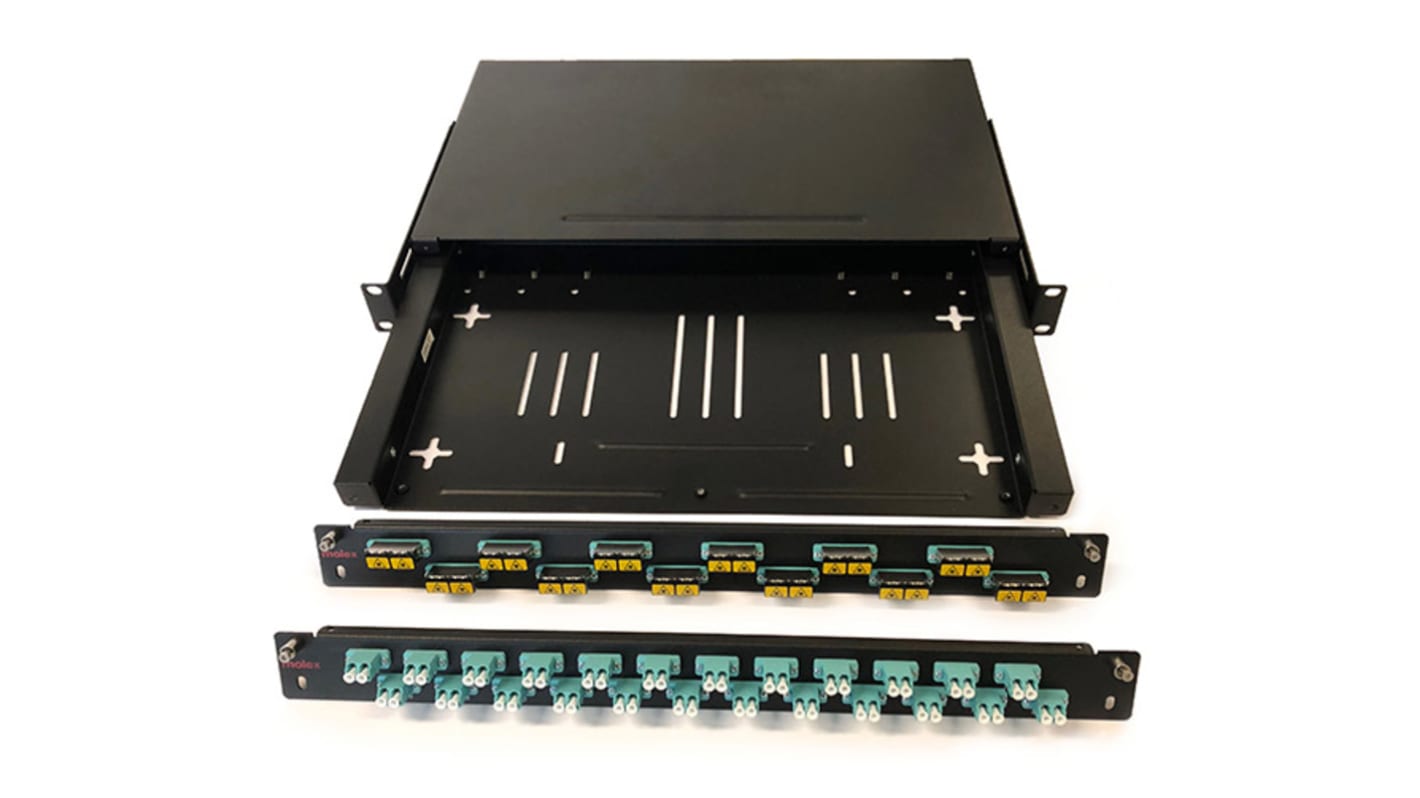 Molex Premise Networks Fiberoptisk patchpanel, lysleder patchpanel