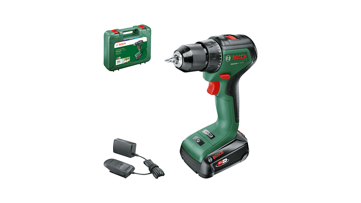 UniversalDrill 18V-60 (1 x 2.0Ah) + AL 1