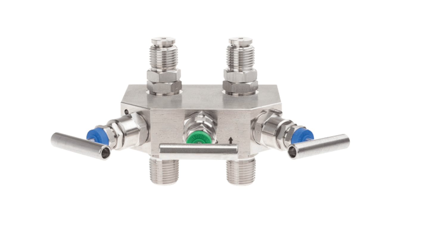 WIKA Hydraulic Manifold 14279366, 1 stations RS