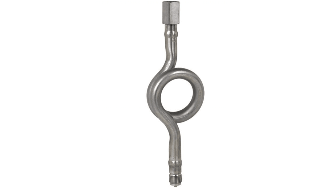 WIKA Trumpet, G 1/2, G 1/2, 160 bar max, For Use With Pressure Gauges