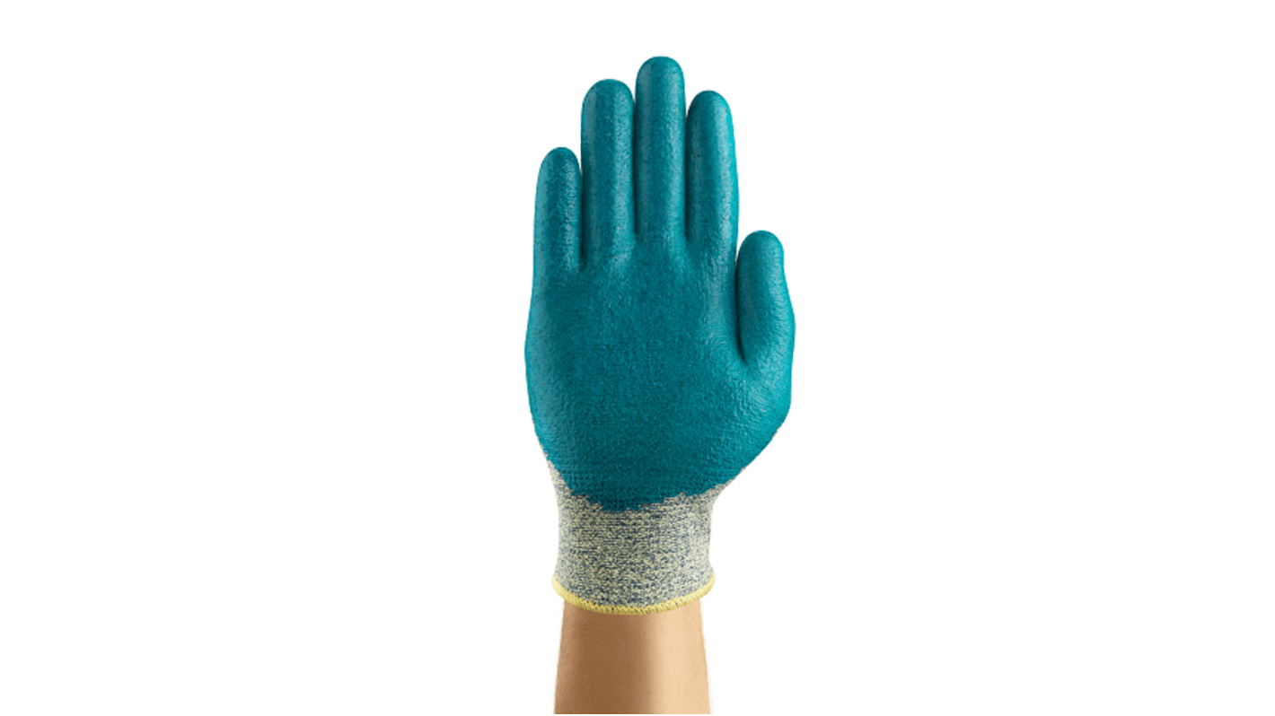 Gants Ansell HyFlex taille 6, Résistance abrasion et coupures, Gris