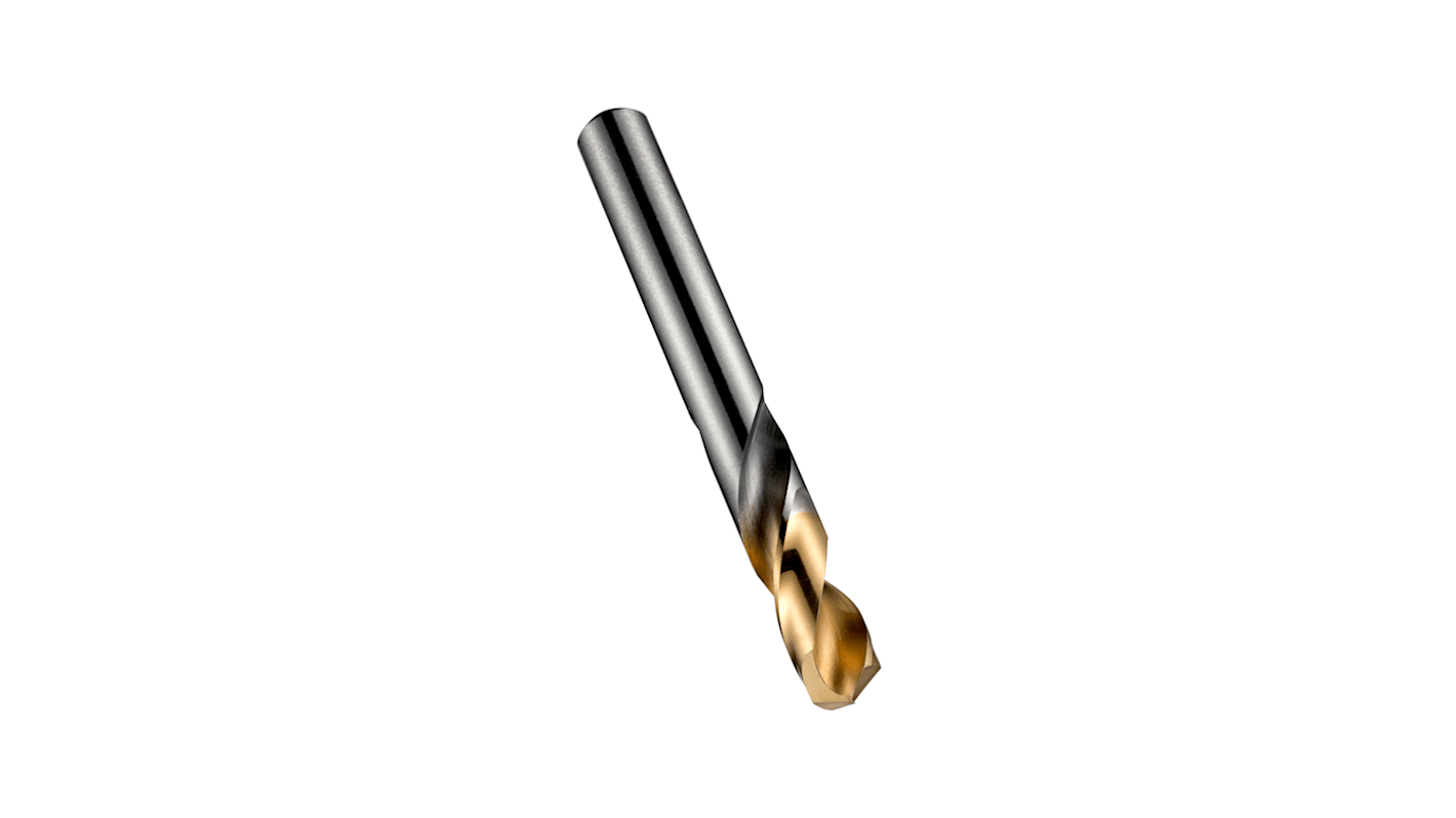 Dormer A022 Series HSS Stub Drill, 11.5mm Diameter, 95 mm Overall