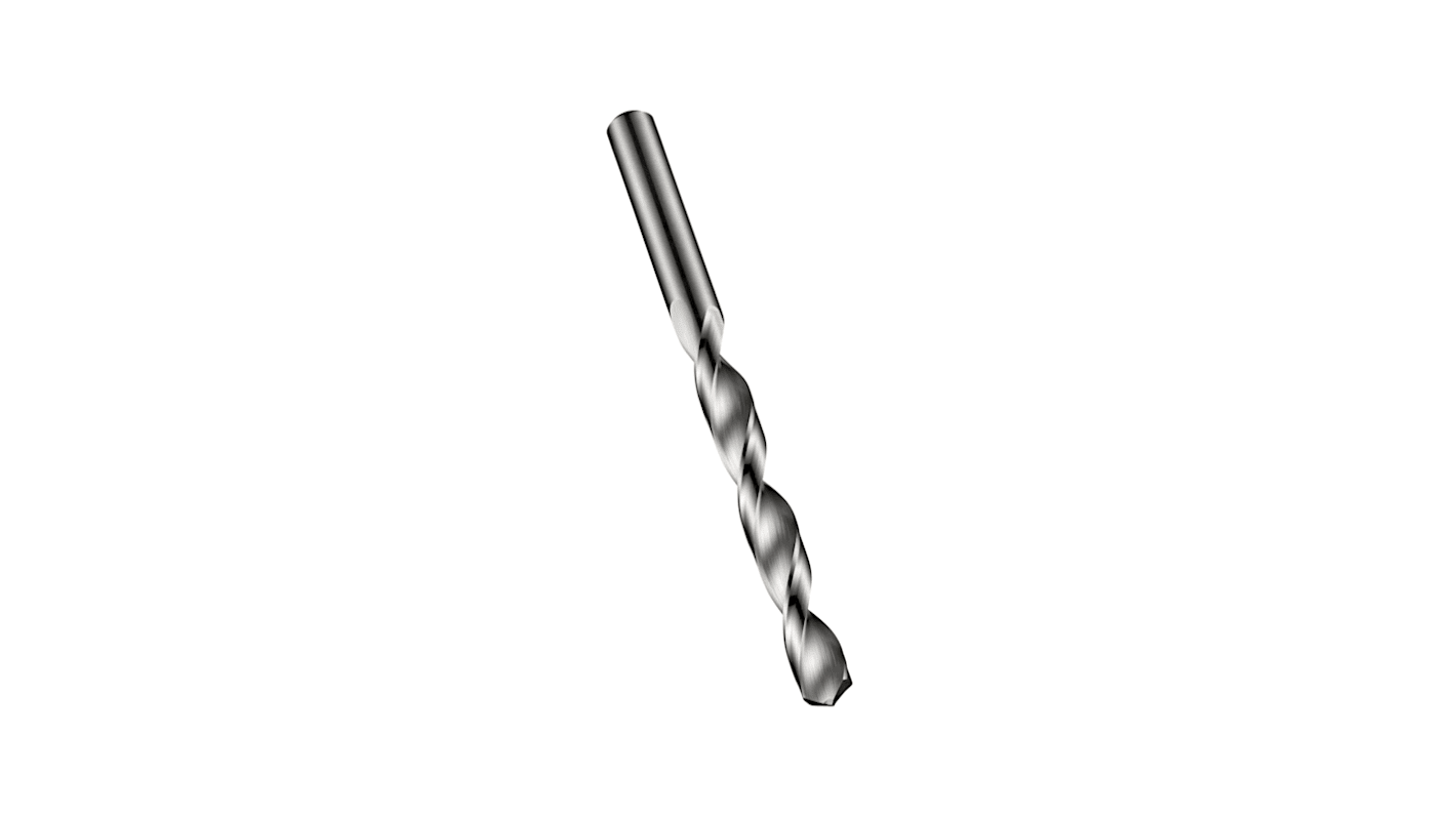 Dormer R100 Series Carbide Jobber Drill Bit, 10.2mm Diameter, 133 mm Overall