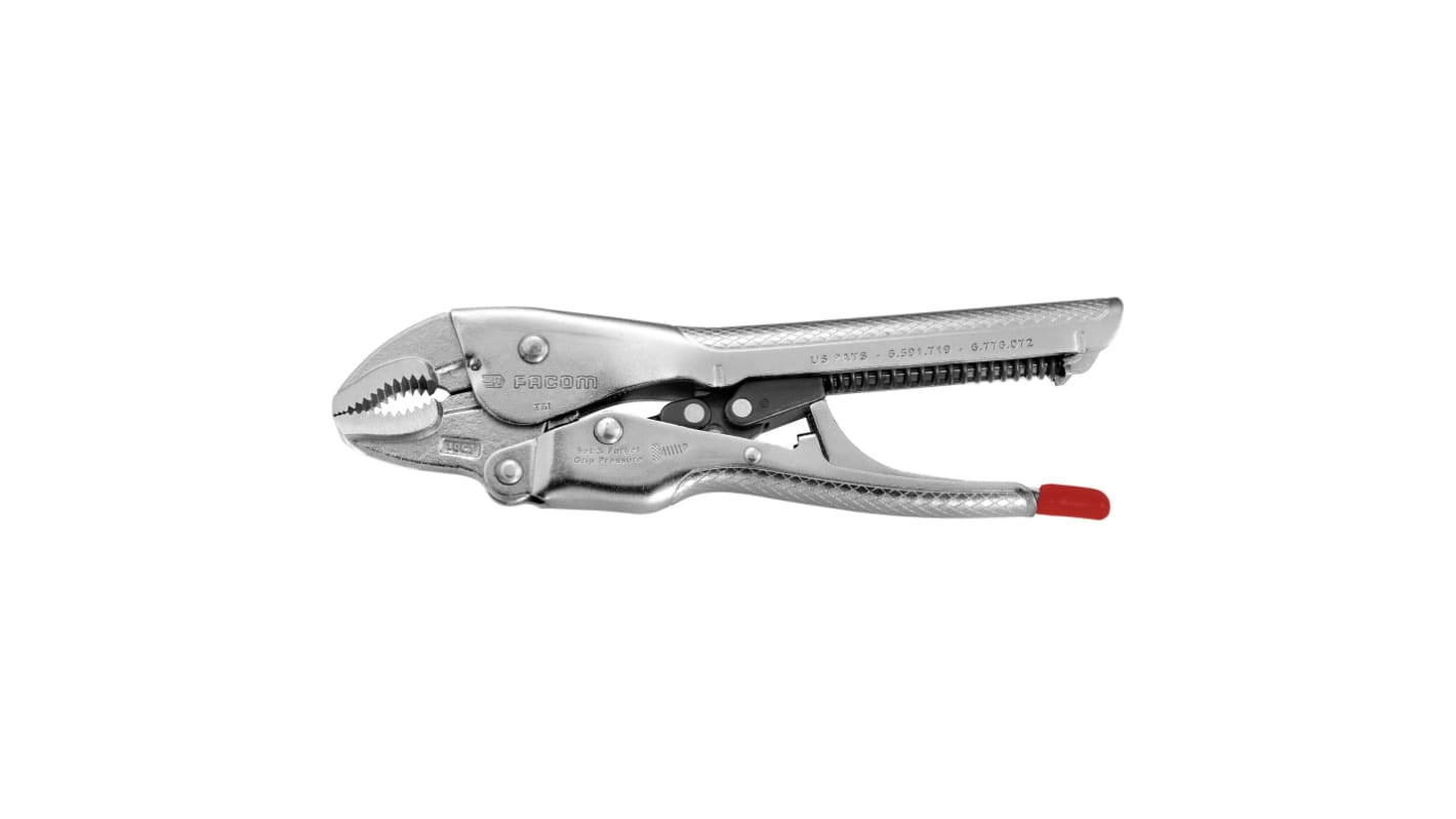 Facom 580.1 Multifunction Pliers, Angled Tip, 30mm Jaw