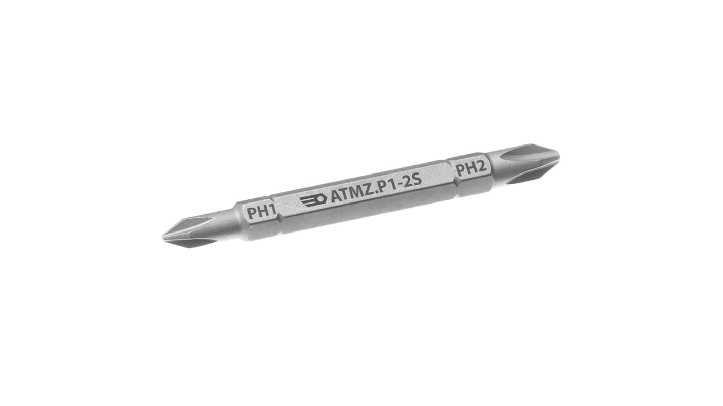 Facom Phillips Reversible Screwdriver Blade, PH1, PH2 Tip