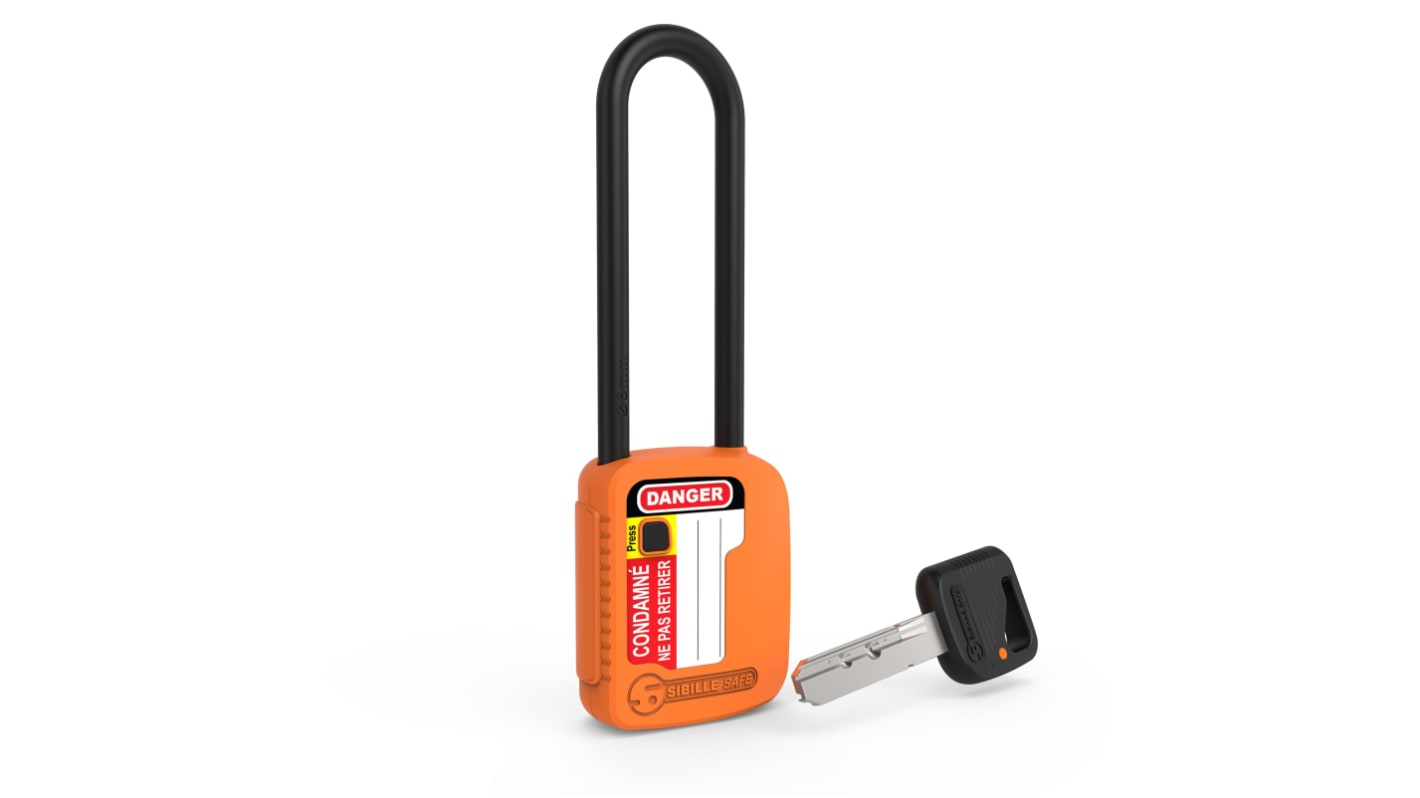 Facom Padlock Weatherproof Security Padlock, 21mm Body