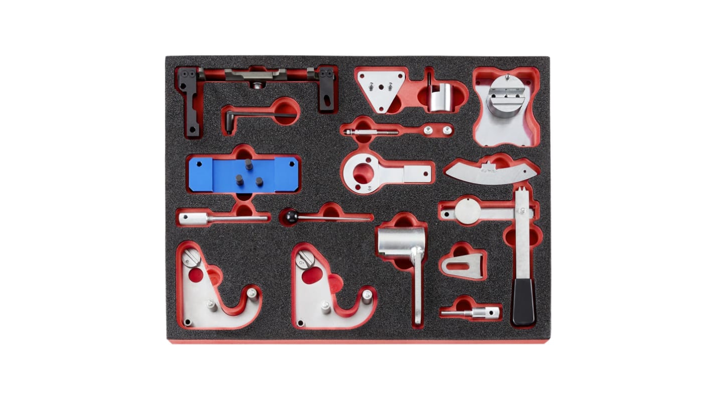 Facom 16 Piece Timing Tool Kit Tool Kit with Foam Inlay