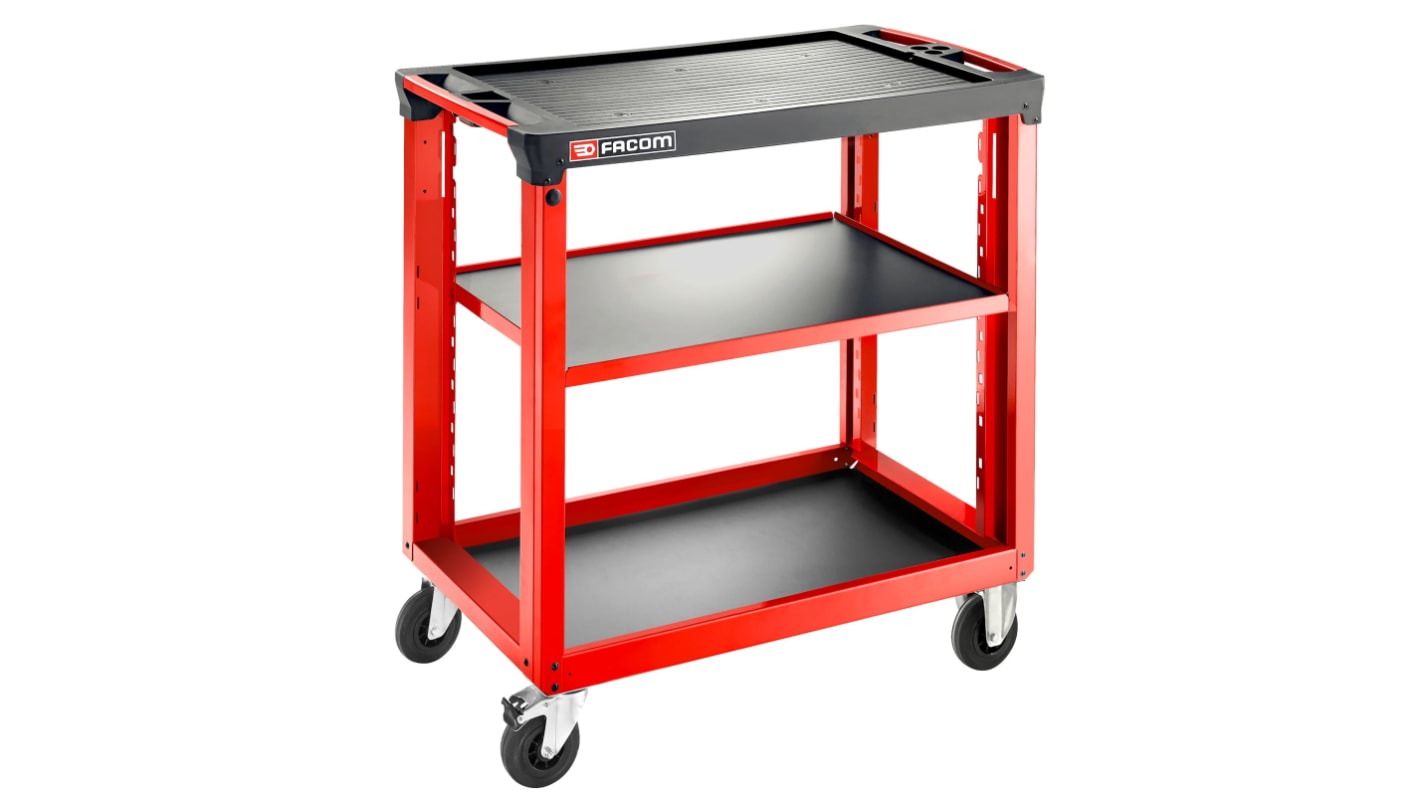 Maleta trolley para herramientas Facom de Polipropileno con fibra, 969mm (l.) x 515mm (an.) x 972mm (alt.)