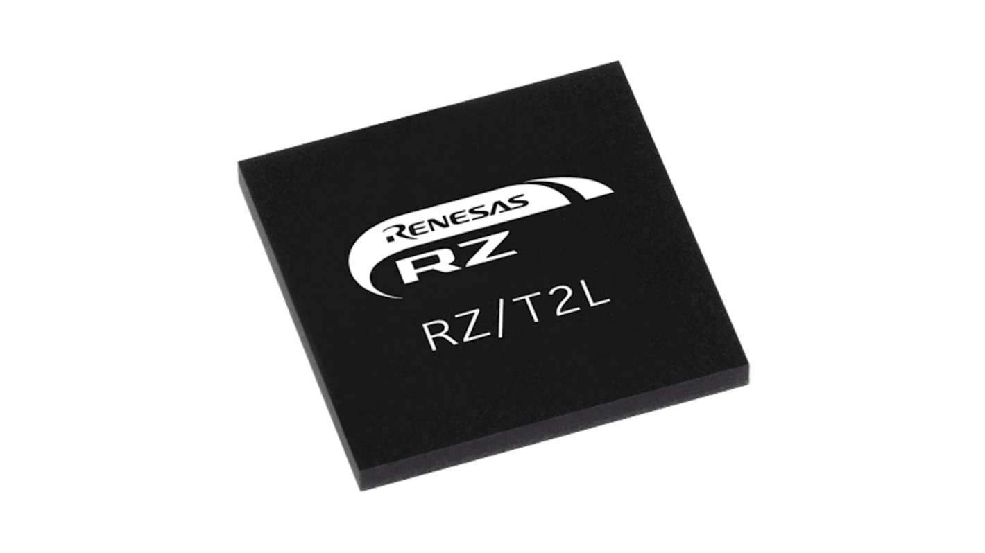 Renesas Electronics R9A07G074M04GBG#AC0, ARM Cortex Microprocessor RZ/T2L 8/16bit Harvard 800MHz 196-Pin FBGA