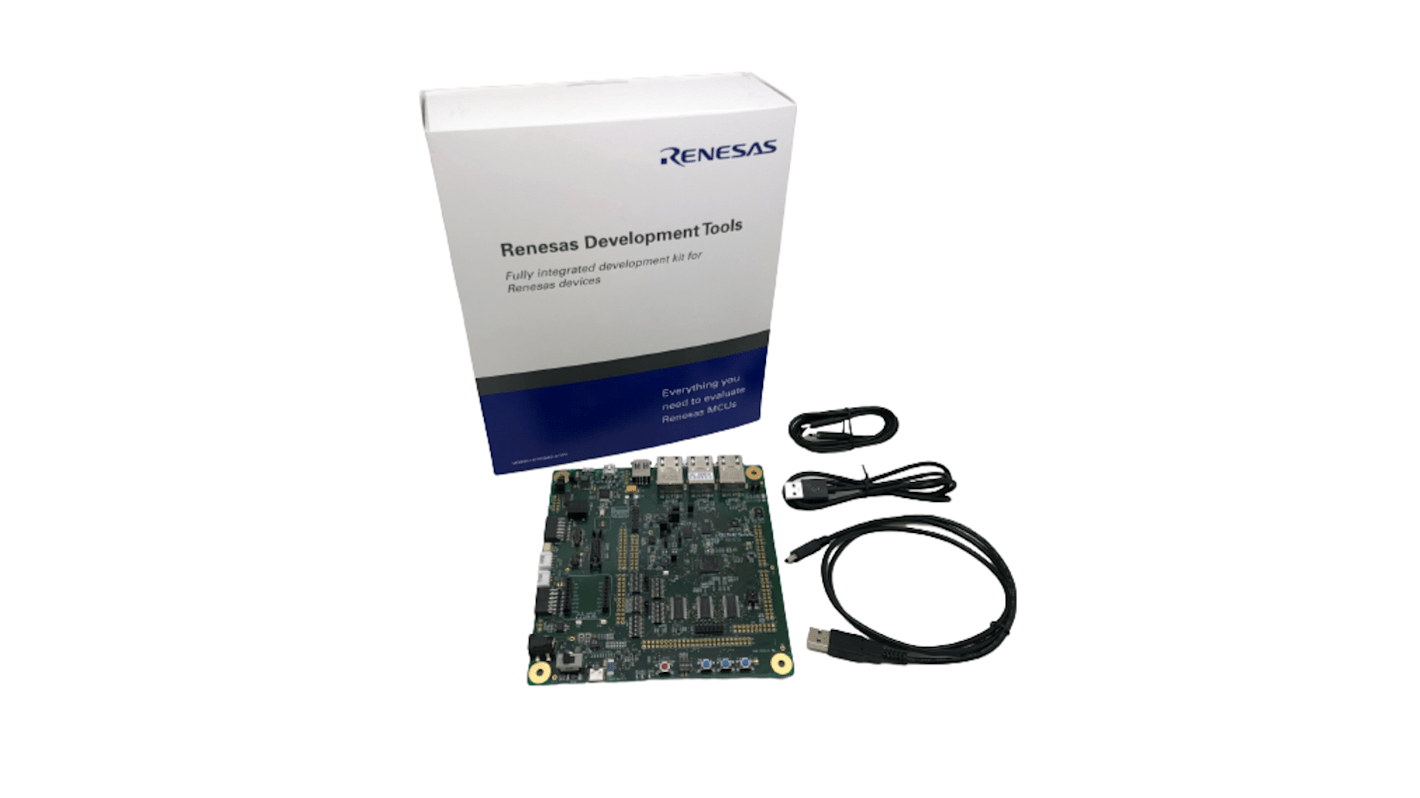 Kit de iniciación Renesas Starter Kit+ de Renesas Electronics, con núcleo 32 bit MPU