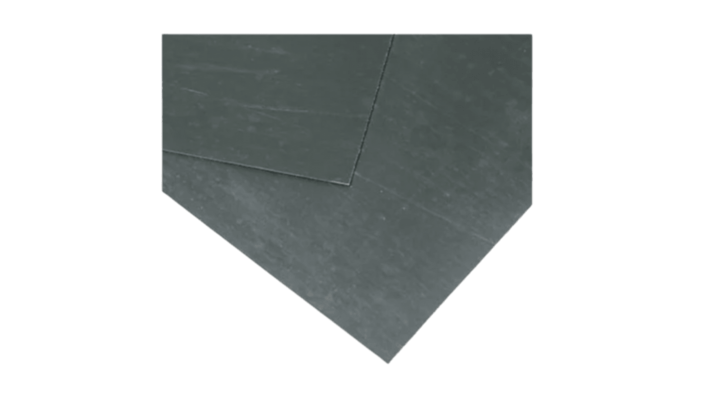 Planchas de material para juntas de Fibra comprimida Negro RS PRO, 750 x 500mm x 0.8mm, máx. 120bar