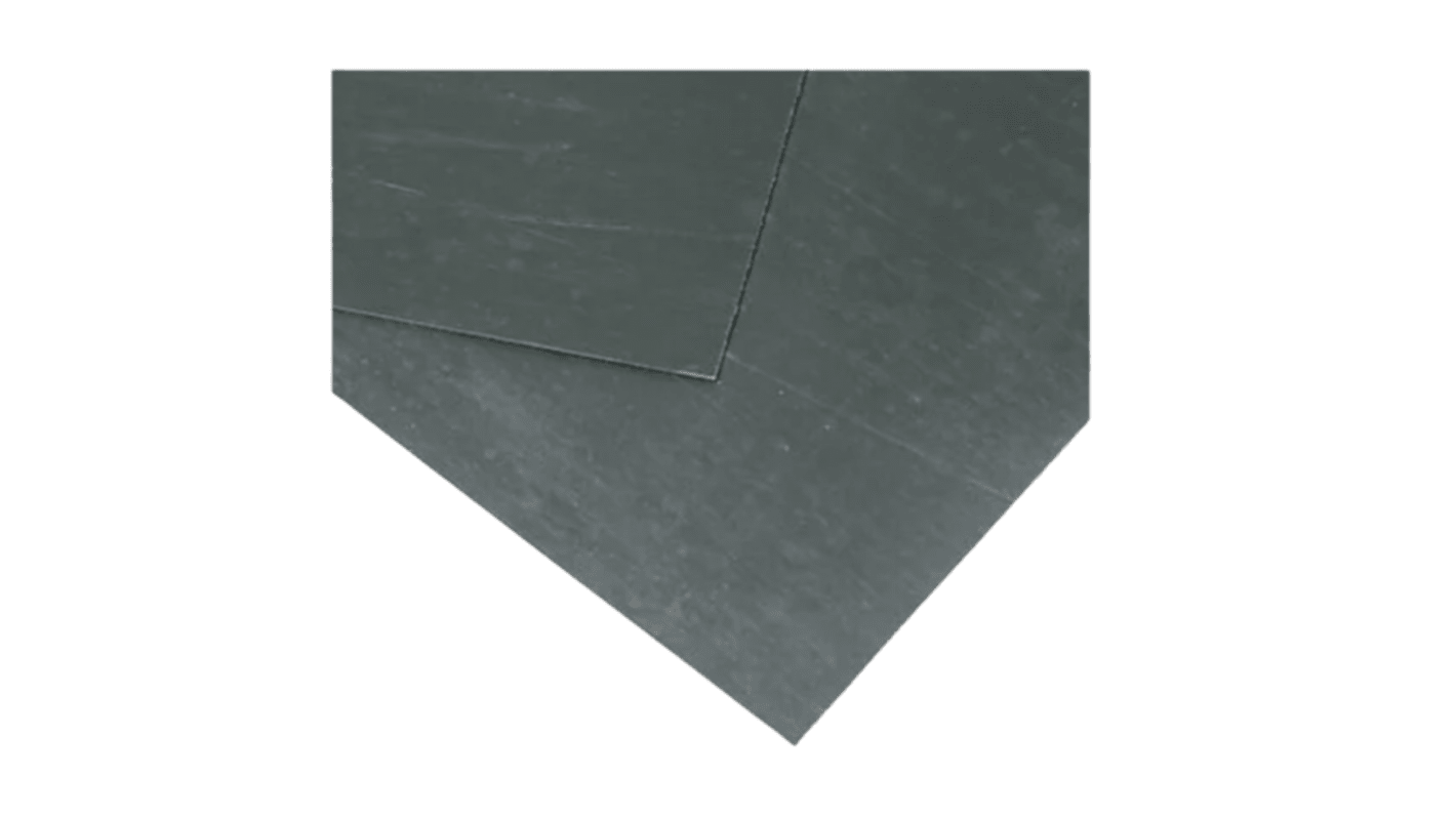 RS PRO Dichtungsmaterial Gepresste Fasern Schwarz, 2mm x 750 x 500mm