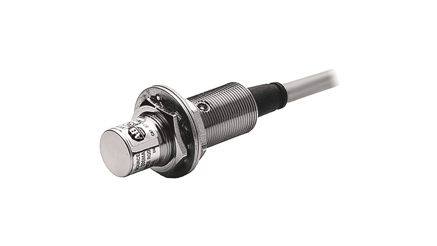 Rockwell Automation 871TM Series Inductive Barrel-Style Inductive Proximity Sensor, 10 mm Detection, PNP Output, 10