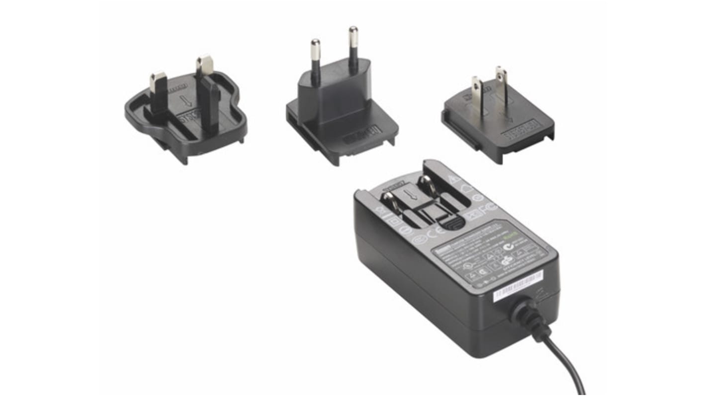 Werma Black Adapter for use with Connection Sets With Plug 230 V
