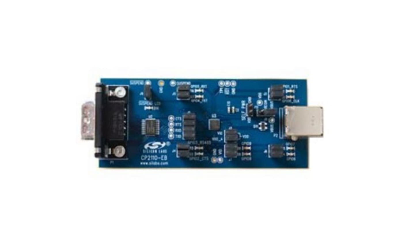 Vyhodnocovací sada, pro USB na UART, USB to UART Bridge Development Kit, Silicon Labs