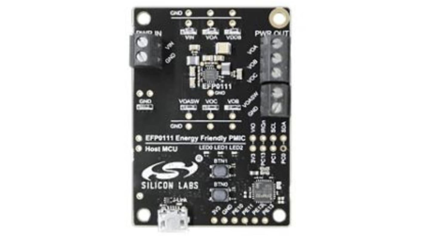 Silicon Labs EFP0111 Evaluierungsbausatz, EFP0111 Evaluation Kit