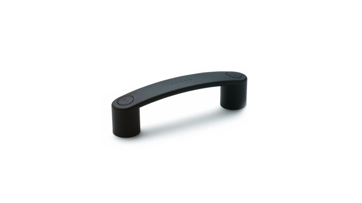 260411C1 Elesa Matt Black PA Handle 39 mm Height, 26.5mm Width