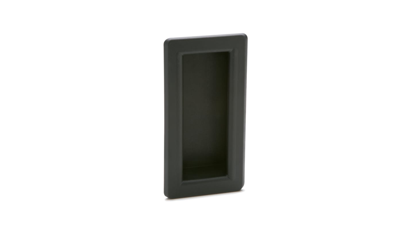 Tirador Elesa de PA Negro, 115mm x 22 mm x 58mm