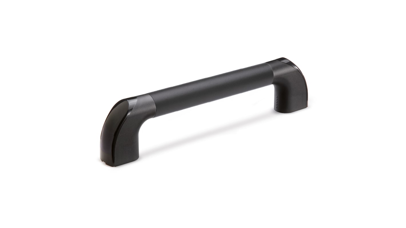 Elesa Matt Black PA Handle 68 mm Height, 28mm Width, 339mm Length