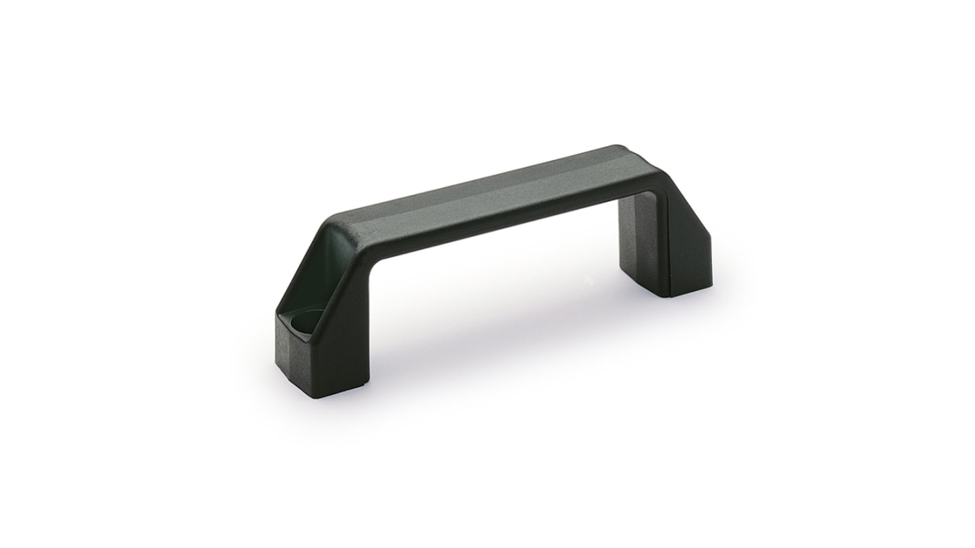 Maniglia Nero in polipropilene Elesa, effetto Opaco, 137mm x 41 mm x 26mm