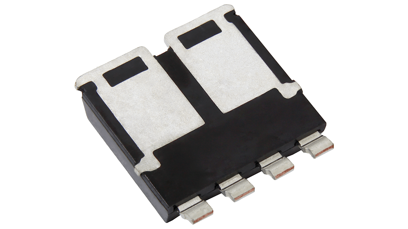 MOSFET Vishay SQJQ936E-T1_GE3, VDSS 40 V, ID 100 A, PowerPAK 8 x 8 L de 4 pines, 4elementos