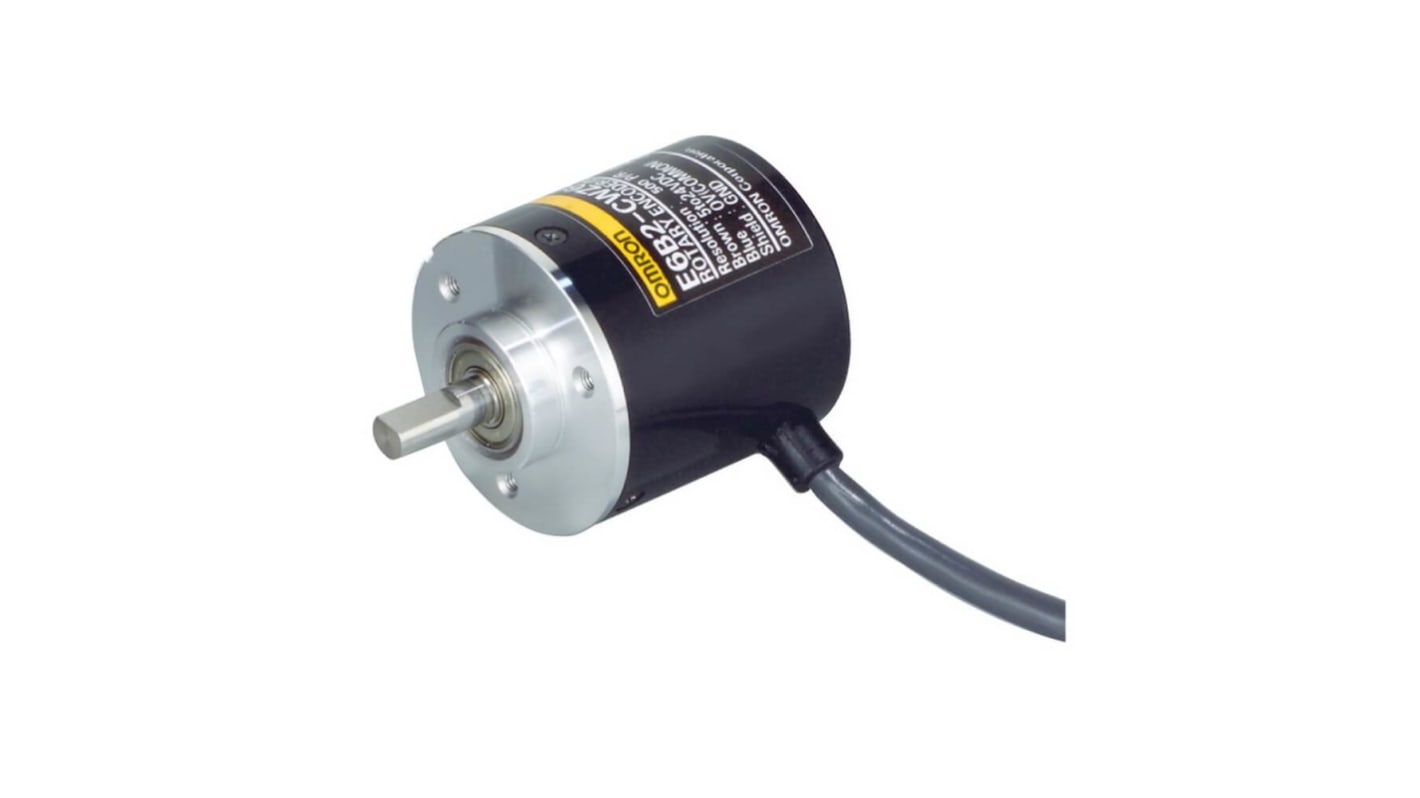 Encoder incrementale Omron, 600ppr impulsi giro , dia. albero 6mm, uscita Collettore aperto NPN