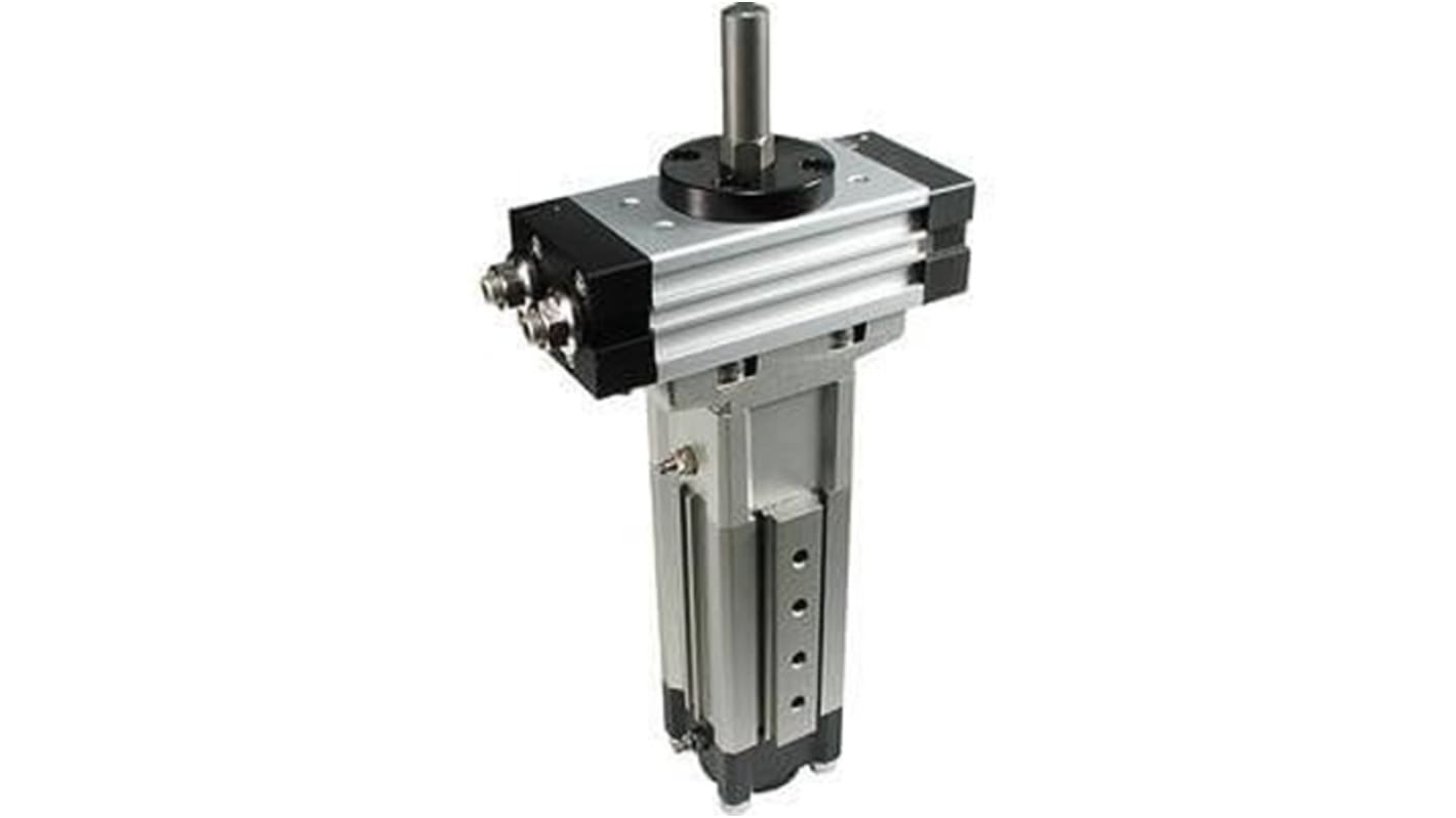 Vérin compact pneumatique SMC MRQ MRQ Series, course 100mm, Ø du piston 40mm, action Double