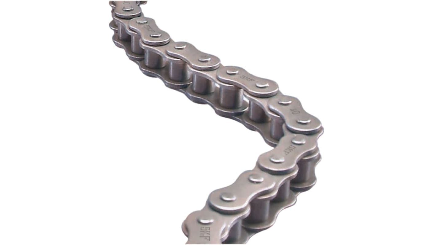 SKF 60H-1 Simplex Roller Chain, 10ft, PHC, ANSI