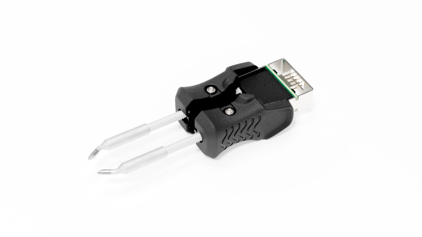 Weller RTWUS 015 B 1.5 Bevel Soldering Iron Tip for use with WXUTS Ultra Tweezers Handpiece