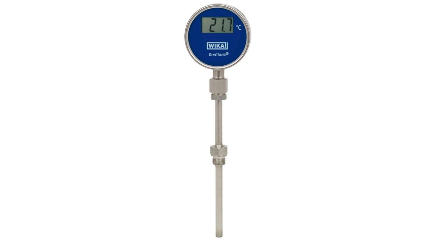 WIKA RTD RTD Sensor, G 1/2, +199.9°C Max