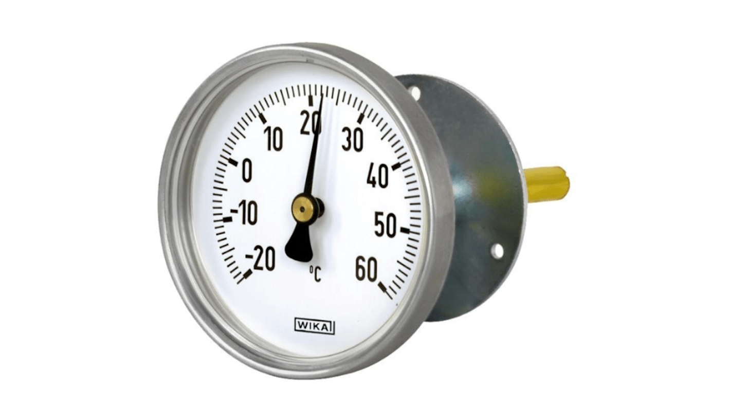 WIKA Dial Thermometer -10 → 50 °C, 48768765