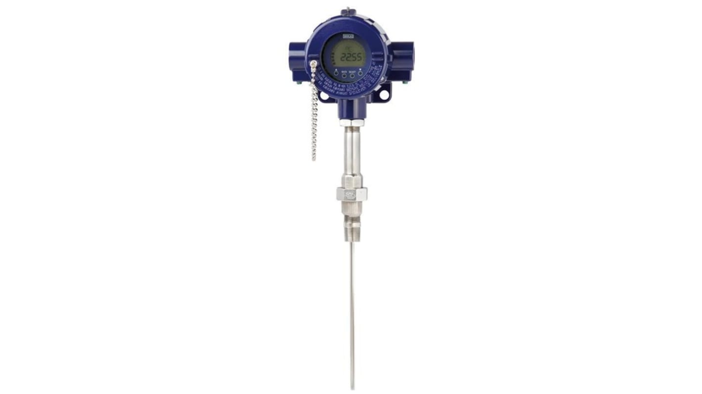 WIKA RTD NPT 1/2 Widerstandsthermometer Ø 6mm, -100°C → +450°C