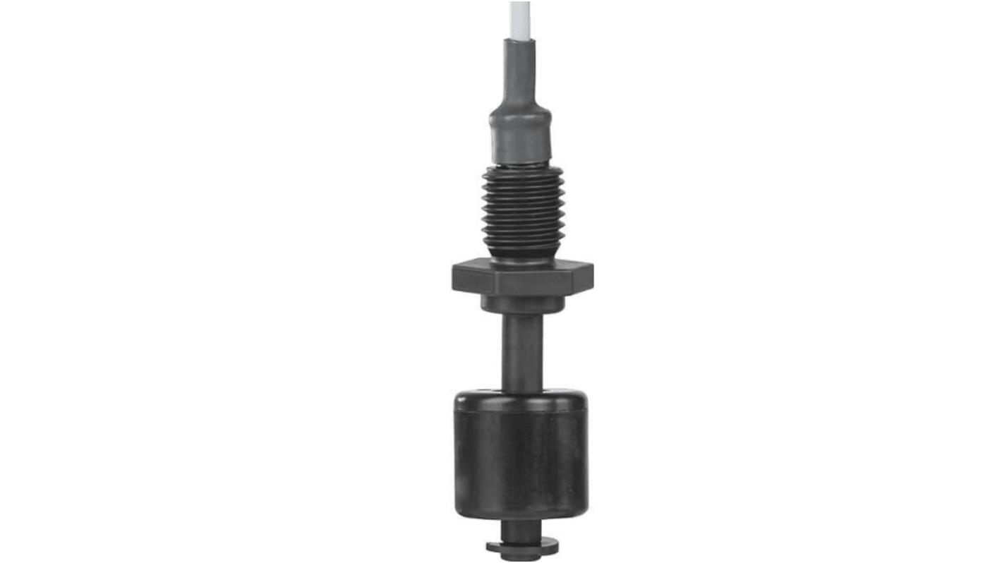 WIKA RLS-7000 Series Threaded Polyamide Float Switch, Float, 1m Cable, NO, 230V ac Max, 230V dc Max