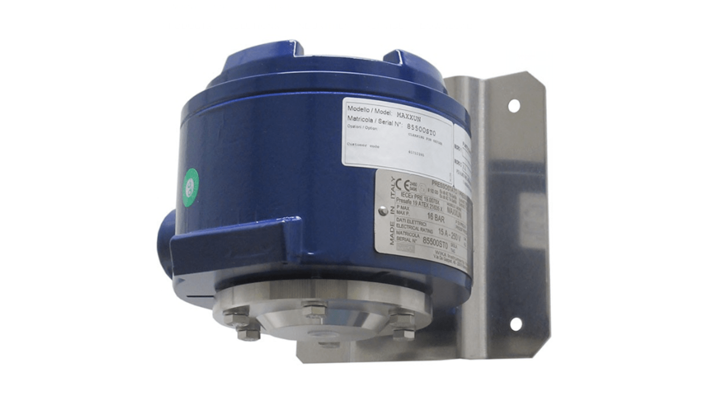 48700415 | WIKA MA Series Pressure Sensor, 0bar Min, 2.5bar Max, SPDT ...