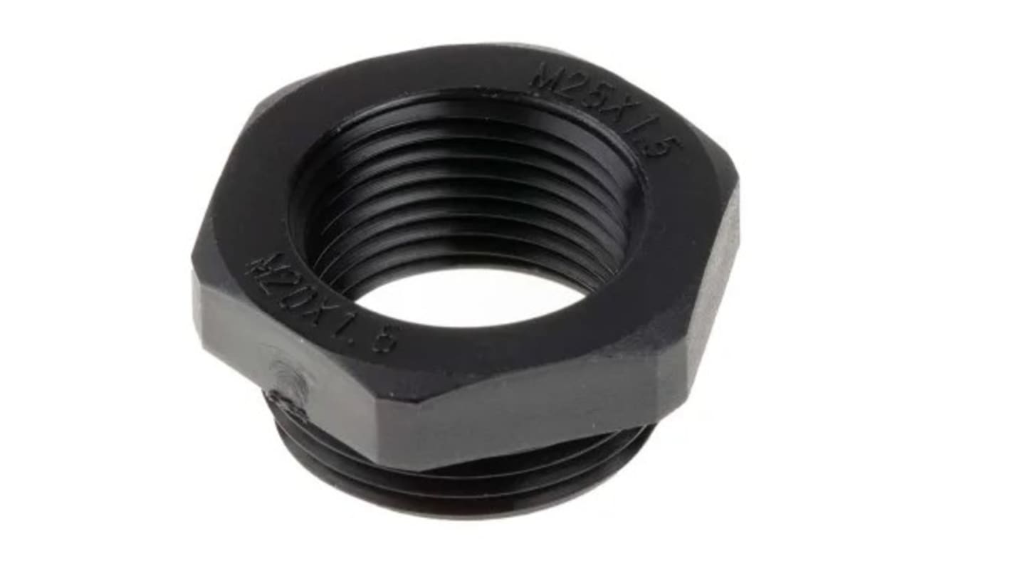 Adaptateur de filetage RS PRO M25 → M20 en Nylon 66