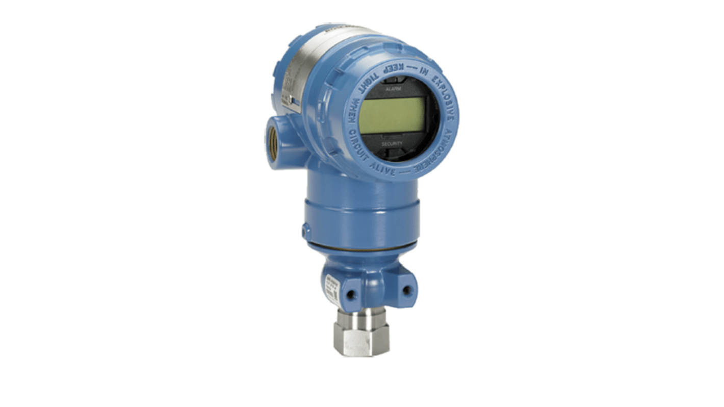 Rosemount 2051 Series Pressure Sensor, -1bar Min, 276bar Max, 4 → 20 mA, Hart Output, Absolute, Differential,