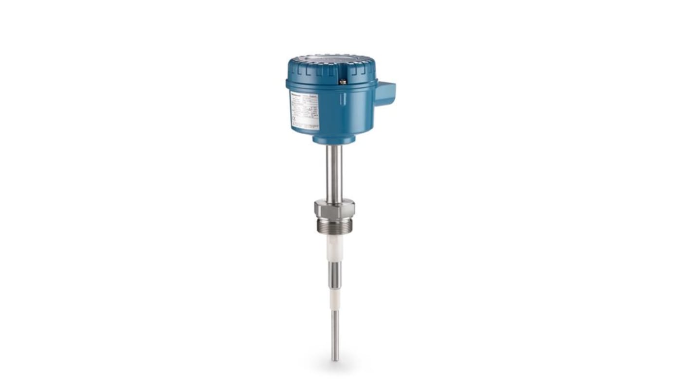 Rosemount 2555 Series Capacitance Probe Level Switch, NO/NC Output, Chassis Mount, Powder Coated Aluminium Body, ATEX