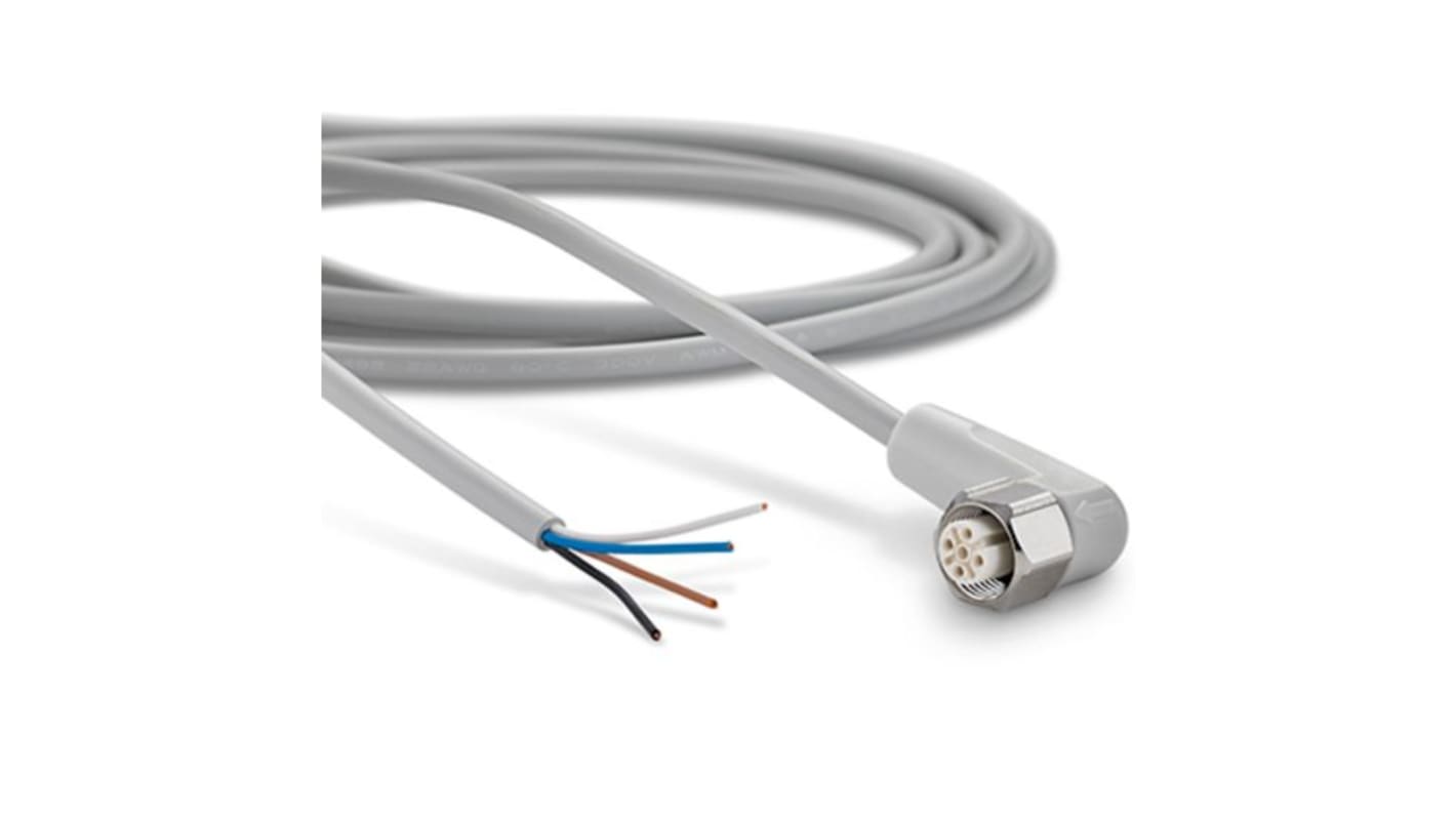 Rosemount 1408H Series, M12 Cable, 10m Cable Length for Use with Rosemount 1408H, 6mm Probe, EHEDG, FDA Standard