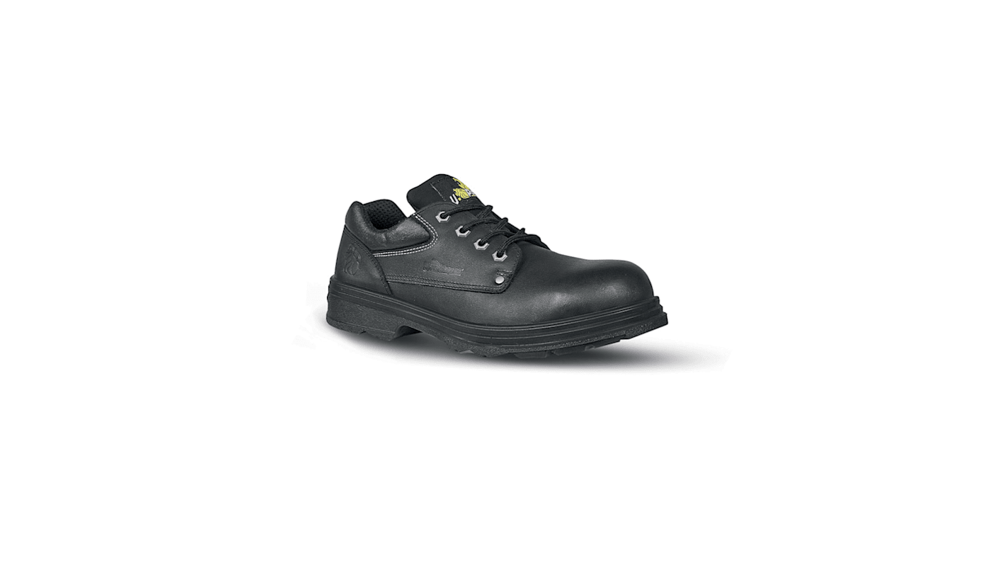 UPower UM Unisex Black Composite Toe Capped Safety Shoes, UK 3