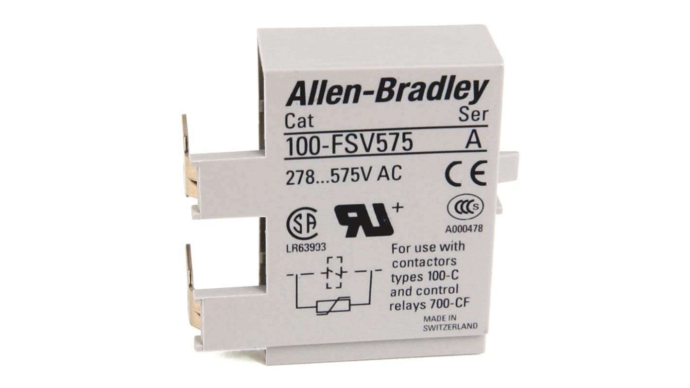 Rockwell Automation, 100 Surge Suppressor Unit 480 V ac Maximum Voltage Rating Surge Suppressor