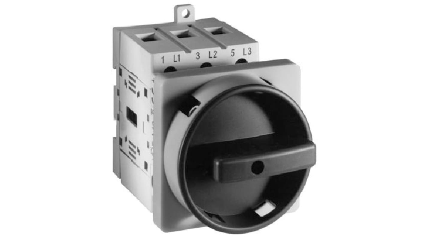 Rockwell Automation 3 Pole Front Switch Disconnector - 80A Maximum Current, 30kW Power Rating, IP20