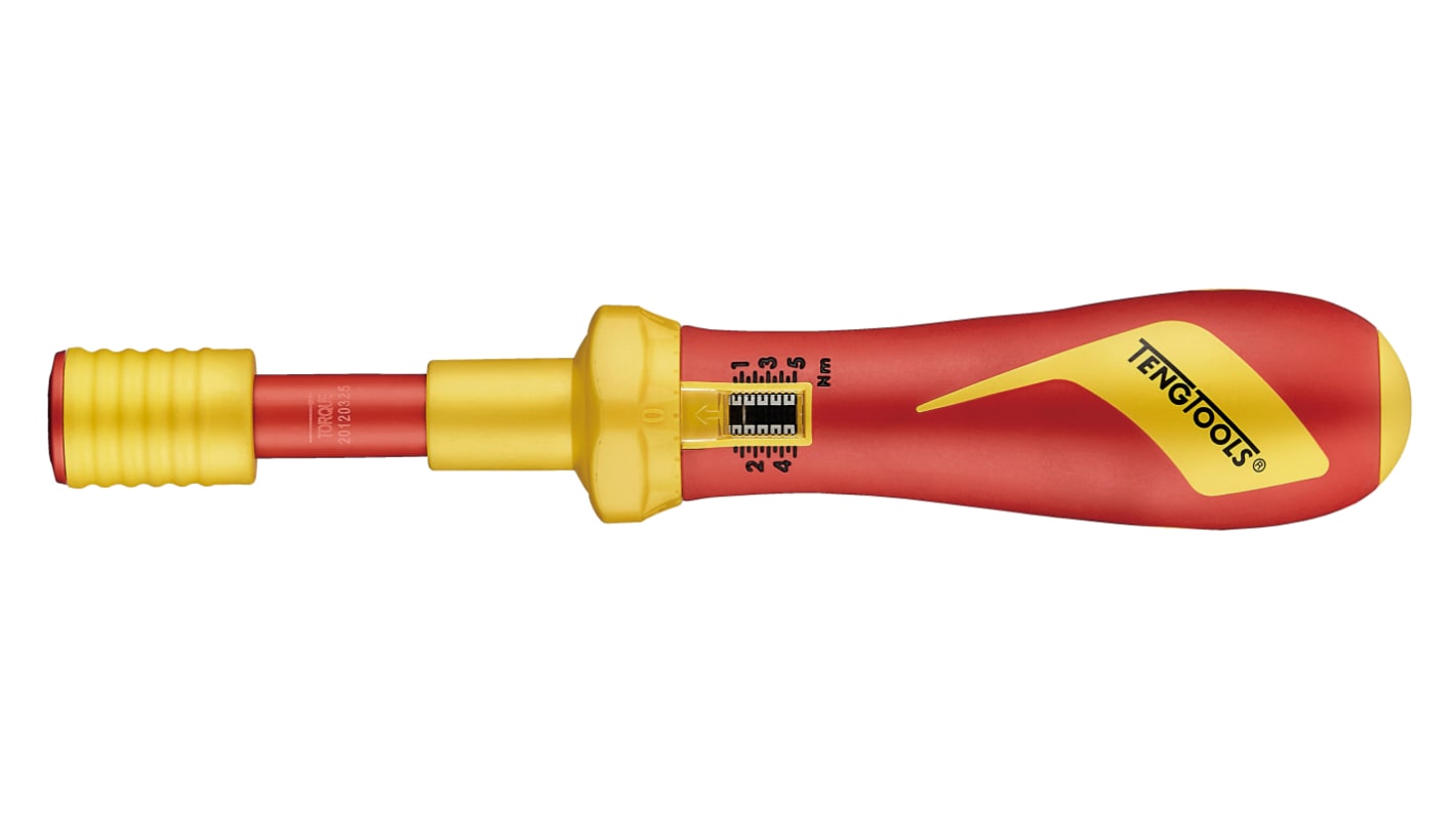 Teng Tools Slotted Insulated Screwdriver, VDE/1000V